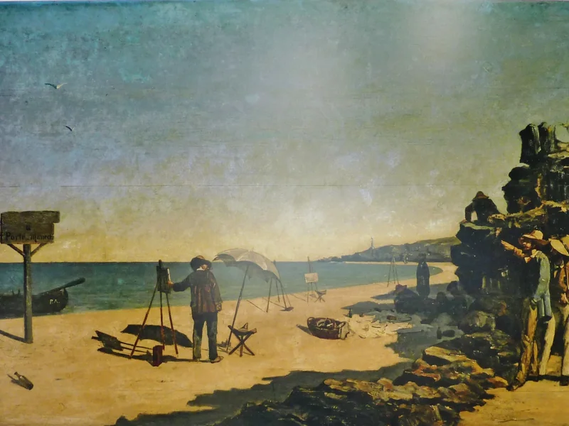 1854-Fernand Quignon - Insegna della pensione Gloane